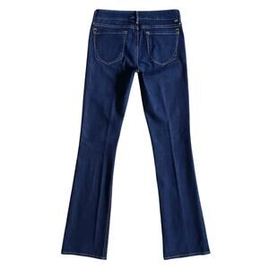 MM Denim Jeans Womens 27 Scout Bootcut Dark Wash Western Denim Made in USA 27x33